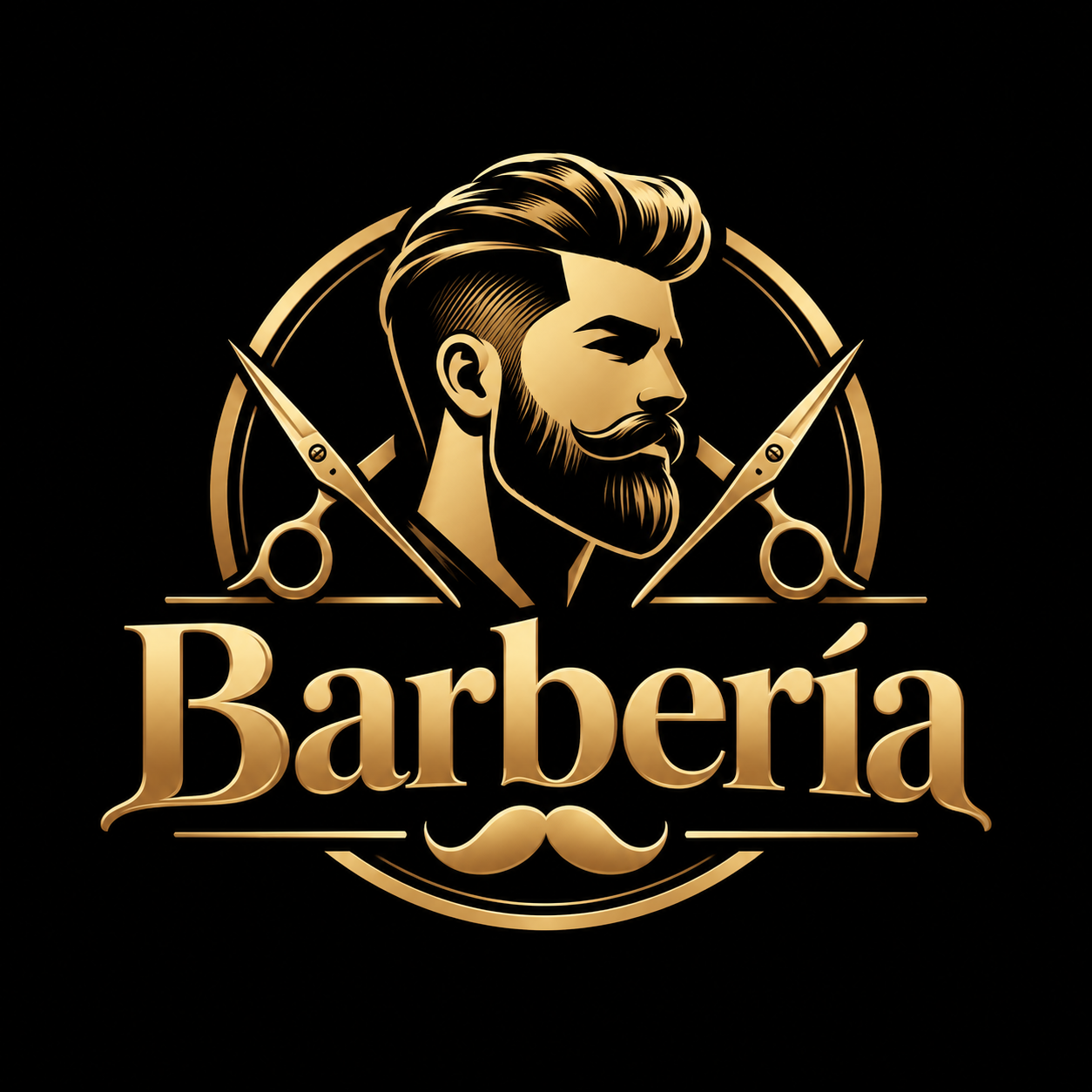 Logo Barbería